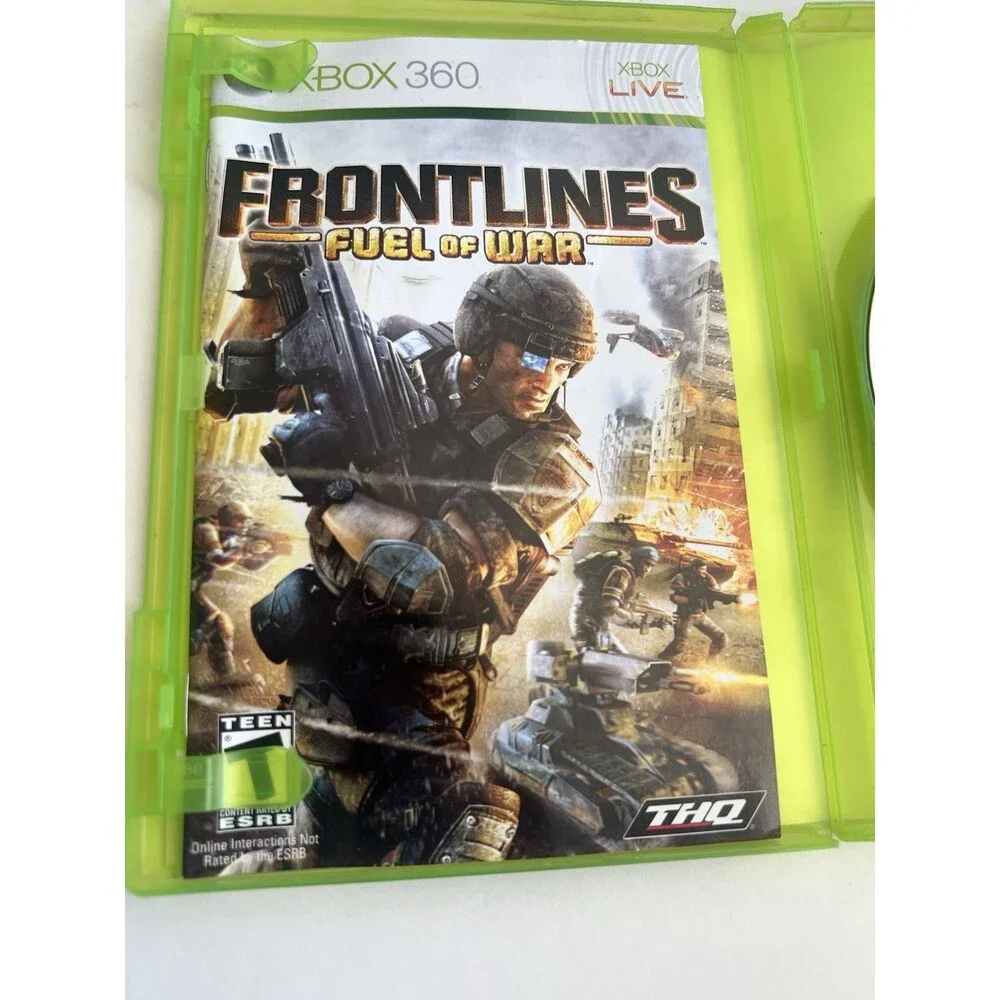 Frontlines Fuel of War - Microsoft Xbox 360 CIB tested working